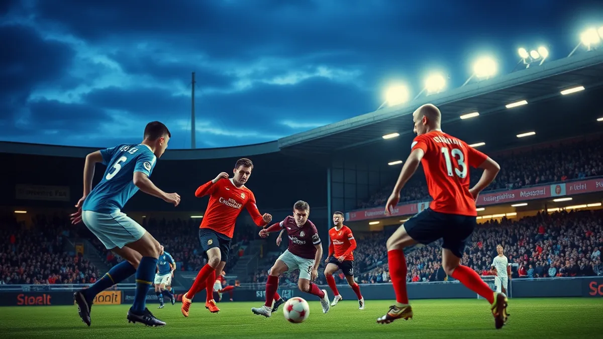 Glenavon FC's thrilling draw with Portadown